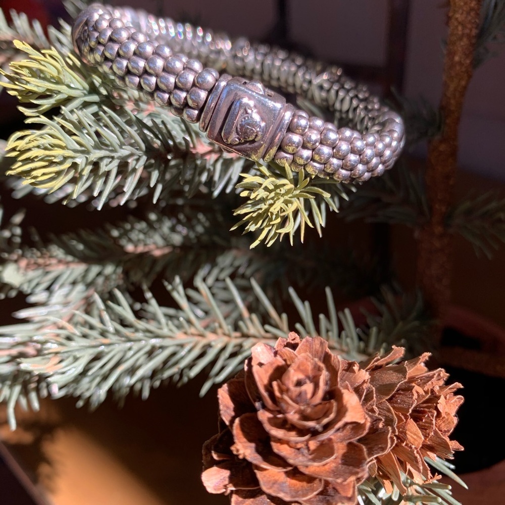 Lagos Caviar Bracelet -  7.5” 9mm wide